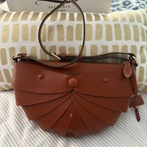 Boldrini opera zip top crossbody.